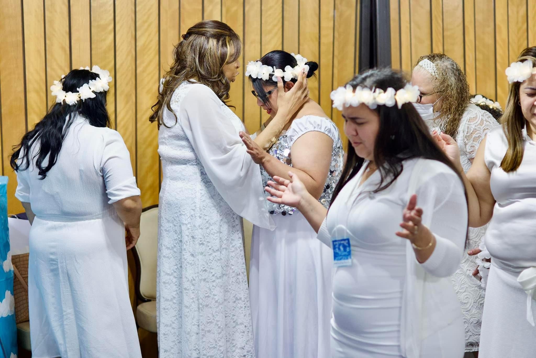 Church members celebrating at Least Of These Community Center, a Wallkill Christian Church focused on faith and community outreach.